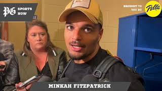 SteelersColts postgame Minkah Fitzpatrick perplexed by costly personal foul penalty [upl. by Brien]