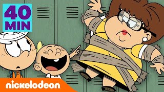 Loud House  The Funniest School Moments for 45 Minutes  Nickelodeon em Português [upl. by Annaihs141]