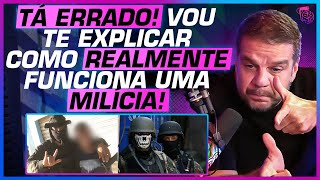 CAPITÃO PIMENTEL EXPLICA a RELAÇÃO da MILÍCIA e do CRIME ORGANIZADO [upl. by Elatnahs]