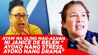 Janice De belen masayang walang lovelife  Morly Alinio [upl. by Gnauq]