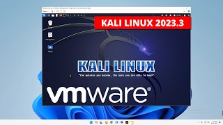 How to Install Kali Linux 20233 on VMWare Workstation Player [upl. by Lyrej]