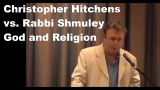 Christopher Hitchens vs Rabbi Shmuley  God and Religion [upl. by Coh]