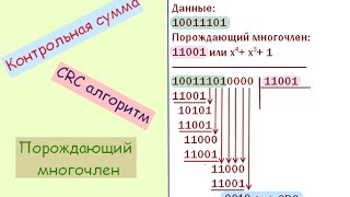 57 CRC алгоритм Урок 48 Теория [upl. by Naelopan]