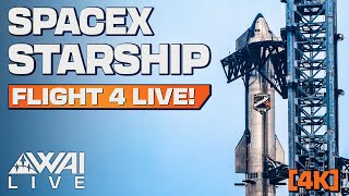 REPLAY SpaceX Starship Flight 4 IFT4 in 4K [upl. by Clair]