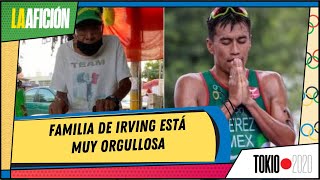 Irving Pérez el triatleta olímpico que llenó de orgullo a México y a su familia [upl. by Garibold477]