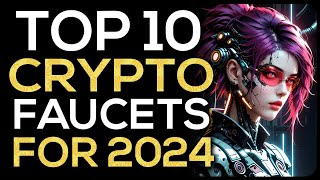 Top 10 Crypto Faucets For 2024 [upl. by Sivatco]