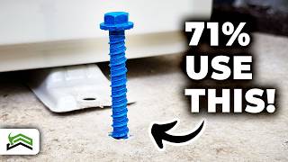 The Only Concrete Anchor You Need And How To Properly Install [upl. by Sheffy]