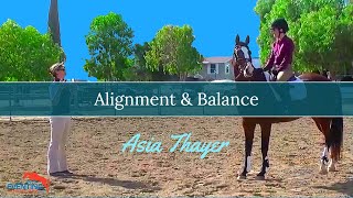 The Perfect Alignment amp Balance  Eventing Training  Asia Thayer Part 1 [upl. by Spooner]