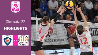 Bergamo  Macerata  Highlights  22 Giornata Campionato 202223  Lega Volley Femminile [upl. by Oirottiv]