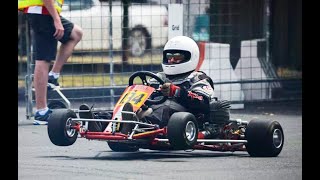 Vintage Twin 100cc Go Karts  Toowoomba Kart Club [upl. by Yvi]