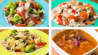 4 Healthy Dinner Recipes For Weight Loss Easy Dinner Recipes [upl. by Llenrahc199]