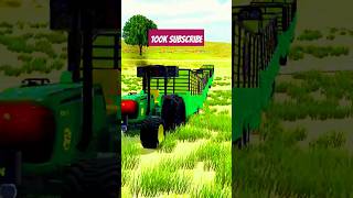 John Deere tractor gaming shortsfeed shorts shortvideonisho Deswal [upl. by Ahsikyw]