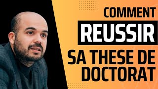 Réussir sa thèse de doctorat en 4 étapes Darija [upl. by Inaleon]