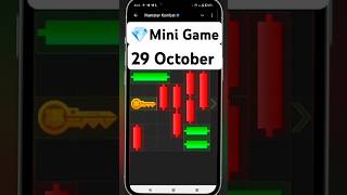 Mini Game 29 October  Hamster Kombat Mini Game Solved shorts tranding [upl. by Scholz785]