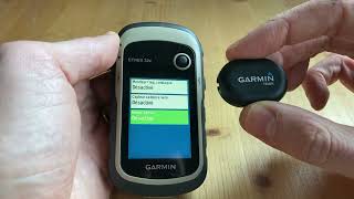 eTrex 32x  associer un capteur ANT Sensor à votre GPS Garmin tutoriel [upl. by Irina]