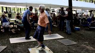 Buck Dancing at Summertown Bluegrass Festival [upl. by Neirual]