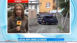 60 de persoane saltate de procurorii DIICOT Pitesti pentru trafic de droguri [upl. by Laekim]