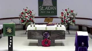 9 am Mass Sunday 10 Nov St Aidans Catholic Church Coulsdon UK [upl. by Caitlin]