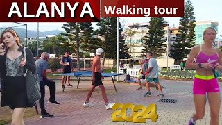 Alanya City Center 2024  alanya walking  Alanya Antalya turkey holiday turkey travel 4k [upl. by Norvell]