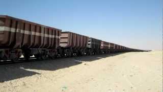 SNIM Mauritania Railway Nouadhibou station [upl. by Eirlav]