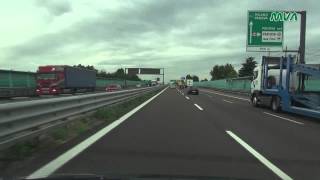 Italy  ItalienAutostrada A4 Richtung Milano  A22 Richtung Bolzano [upl. by Hana981]