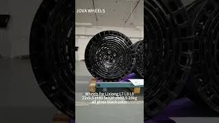 Manufacturing staggered wheels for Lixiang L7 L8 L9 22x95j at JOVA WHEELS [upl. by Terrie197]