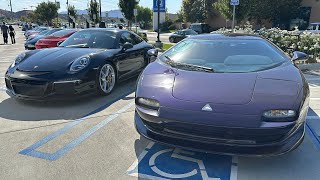 1996 Vector M12 70L V12 5 of 14 Built in the World at Porsche Santa Clarita Cars amp Coffee [upl. by Wieren]