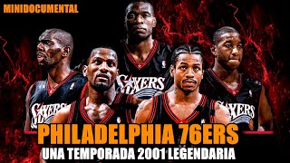 Philadelphia 76ers 2001  quotUna Temporada Legendariaquot  Mini Documental NBA [upl. by Oiludbo633]