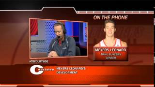 Courtside  Meyers Leonard on his good run in recent games [upl. by Trebla]