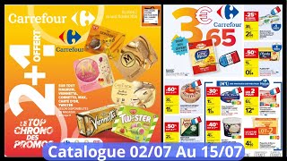 Nouveau Catalogue Carrefour De La Semaine Prochaine Du 0207 Au 150724 Bon Plan Chez Carrefour [upl. by Liahcim]