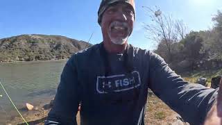 Silverwood Lake STRIPED BASS Pesca Y Convivencia Con Amigos [upl. by Munafo]