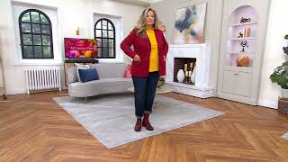 Miz Mooz Leather LaceUp Boots  Calla on QVC [upl. by Lihka]