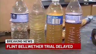 Flint water crisis bellwether trial delayed again [upl. by Eatnom]