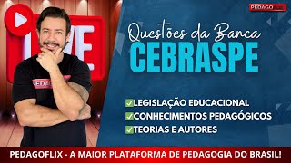 🔴 Ao Vivo Resolução de Questões da Banca CEBRASPE [upl. by Carly]