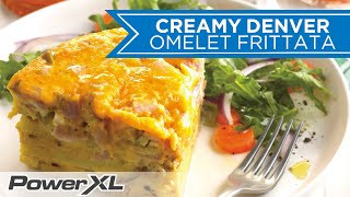 How to make the Creamy Denver Omelet Frittata  PowerXL Combo 12In1 Recipes [upl. by Kary933]