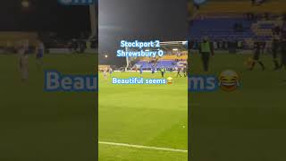 Stockport vs Shrewsbury [upl. by Uaeb]