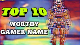 Top Unique Gamer Names For COD Mobile [upl. by Elletsirhc]