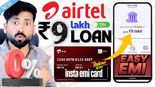 ₹9 Lakh Credit Line with Airtel Finance  Apply for Airtel Insta EMI Card  Airtel Axis Credit Card [upl. by Nishi]