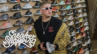 Bad Bunny Goes Sneaker Shopping With Complex [upl. by Cormick681]