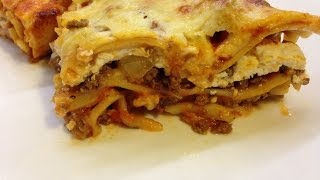 Homemade Lasagna Recipe [upl. by Anerdna291]