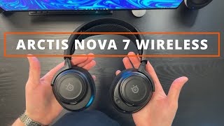 SteelSeries Arctis Nova 7 Wireless REVIEW  The best gaming headset under 200 [upl. by Norehc]