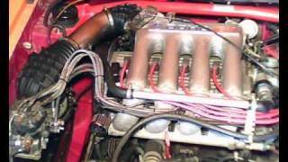 vw golf mk1 16v  cold start and idle [upl. by Katsuyama]