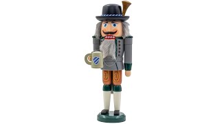 11243 Bavarian Nutcracker from Seiffener Volkskunst in Germany [upl. by Modla]