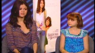 Selena Gomez and Joey King Interview for quotRamona and Beezusquot [upl. by Atinaj376]