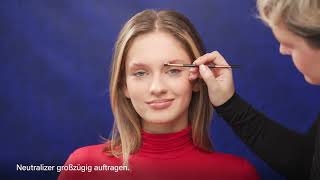 RefectoCil Augenbrauen Lifting mit dem Brow Lamination Kit [upl. by Lowry]