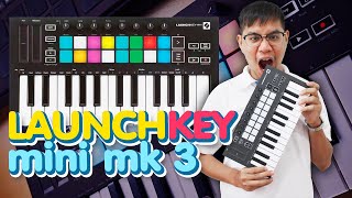 คีย์บอร์ดคอนโทรลเลอร์ยอดฮิต Launchkey Mini Mk3  Audiocity Review EP 26  Novation [upl. by Assilaj757]