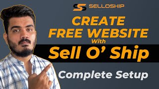 How to Create Website For Free With Selloship app  How to Make Website With Selloship in Detail [upl. by Tevis820]