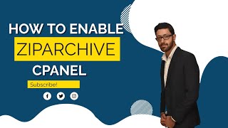 How to enable ZipArchive and install ZipArchive in cpanel [upl. by Aihseyk970]