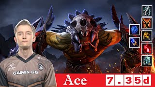 DOTA 2 GGAce the BLOODSEEKER OFFLANE 735d [upl. by Alet]