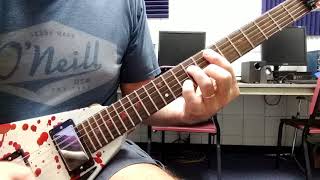 Judas Priest Run of the mill how to play intro [upl. by Gamaliel]